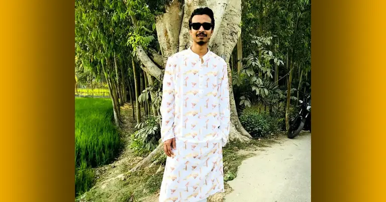 আহত রুবেল মিয়া